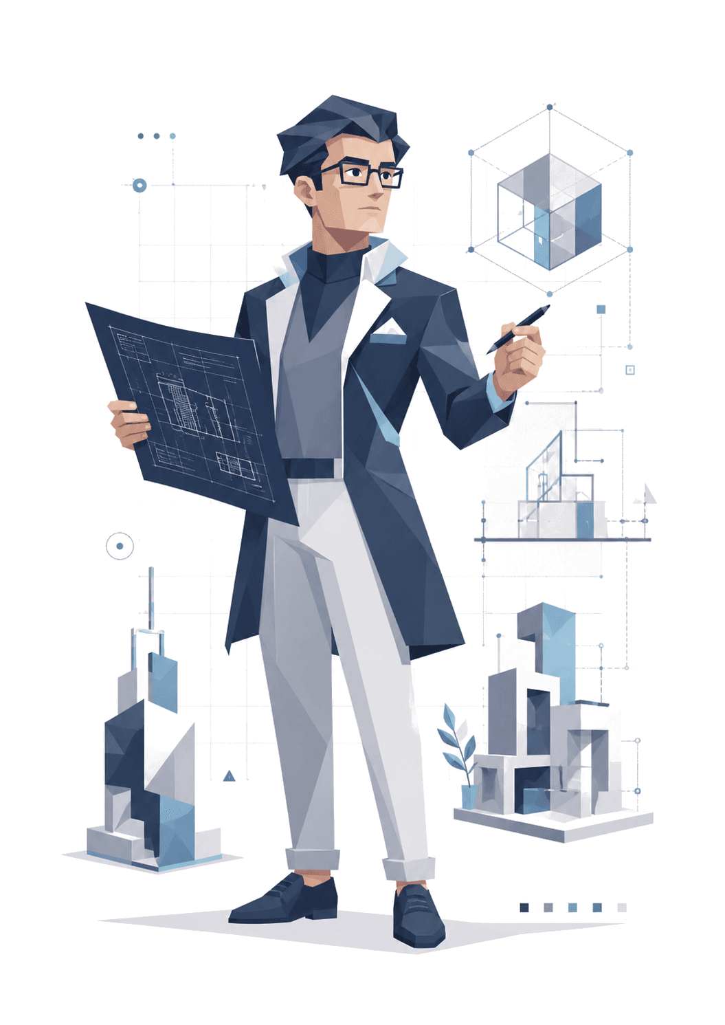 AIPI Structure Architect profile character