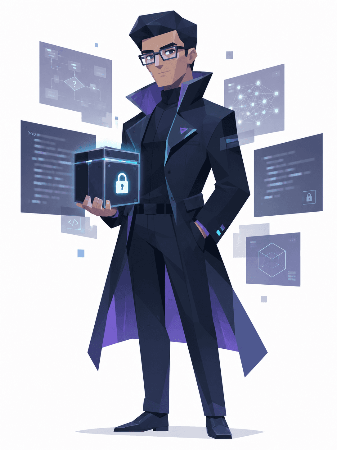 AIPI Black-box Genius profile character