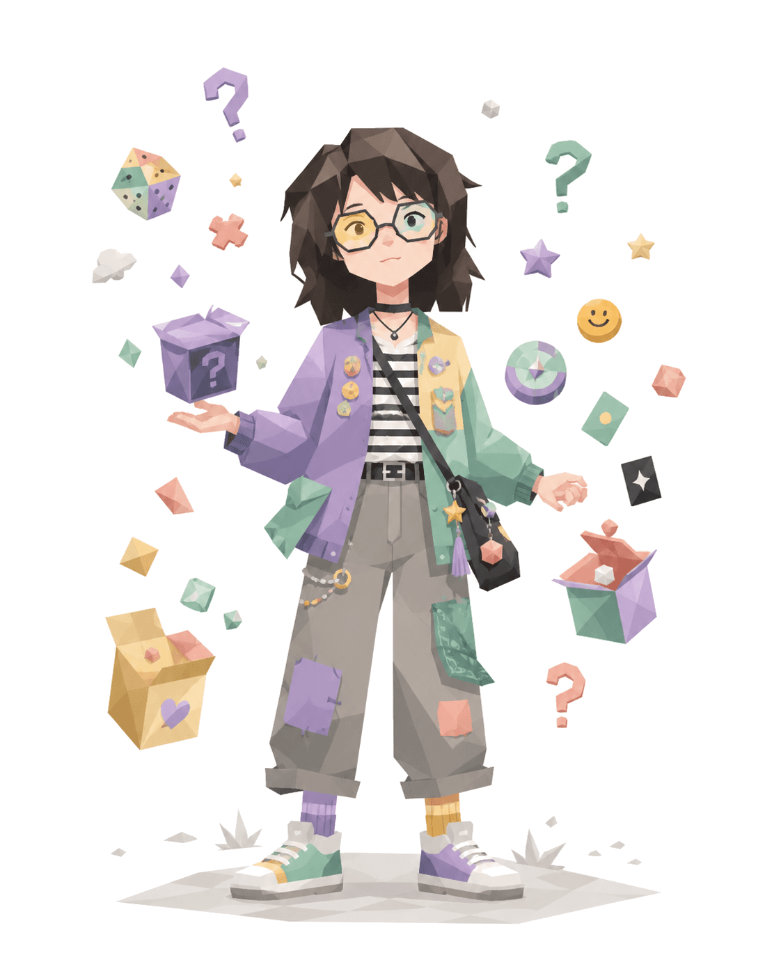 AIPI Random Box profile character